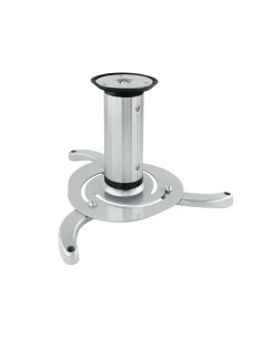 SOPORTE UNIVERSAL DE TECHO GIRATORIO 360º PARA PROYECTOR PLATA